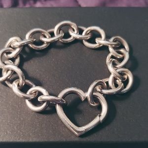 Authentic Tiffany Open Heart Bracelet